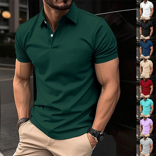 mens short sleeve polo shirts