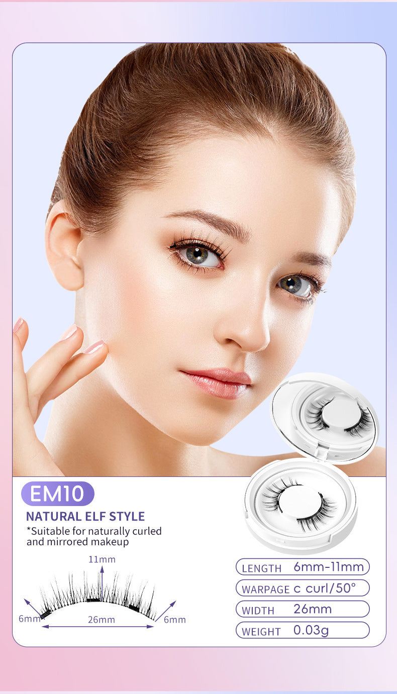 Natural Eyelashes Magnetic Suction