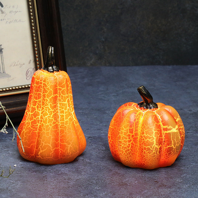 New Halloween Pumpkin Lantern LED Candle Lamp