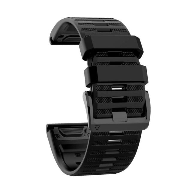 For Garmin Fenix 6X 6 Pro 3HR 5 5X Quick Fit Silicone Watch Band Strap 26MM 22MM