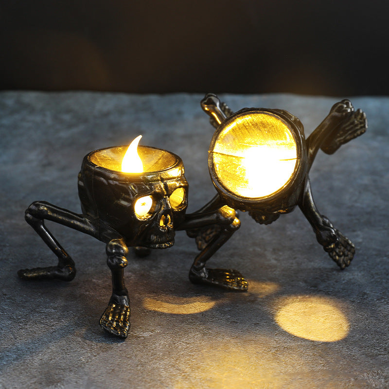 Halloween Skull Hand Lantern