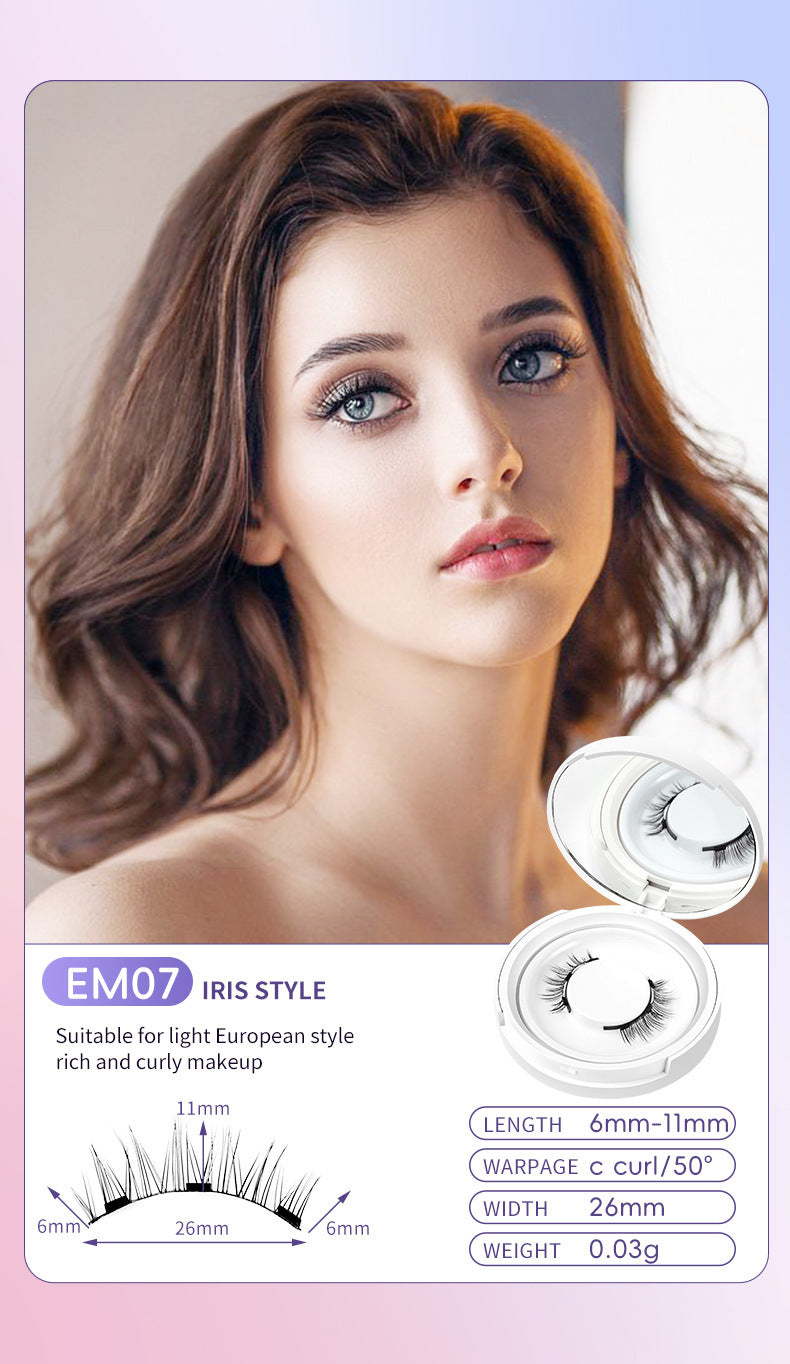 Natural Eyelashes Magnetic Suction