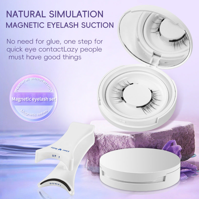 Natural Eyelashes Magnetic Suction