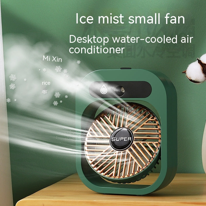 Desk Misting Fan USB Rechargeable Humidifier