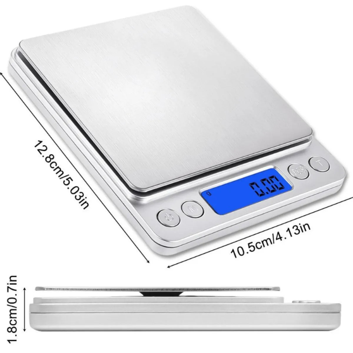 Digital Kitchen Scale 3000g/ 0.1g 4