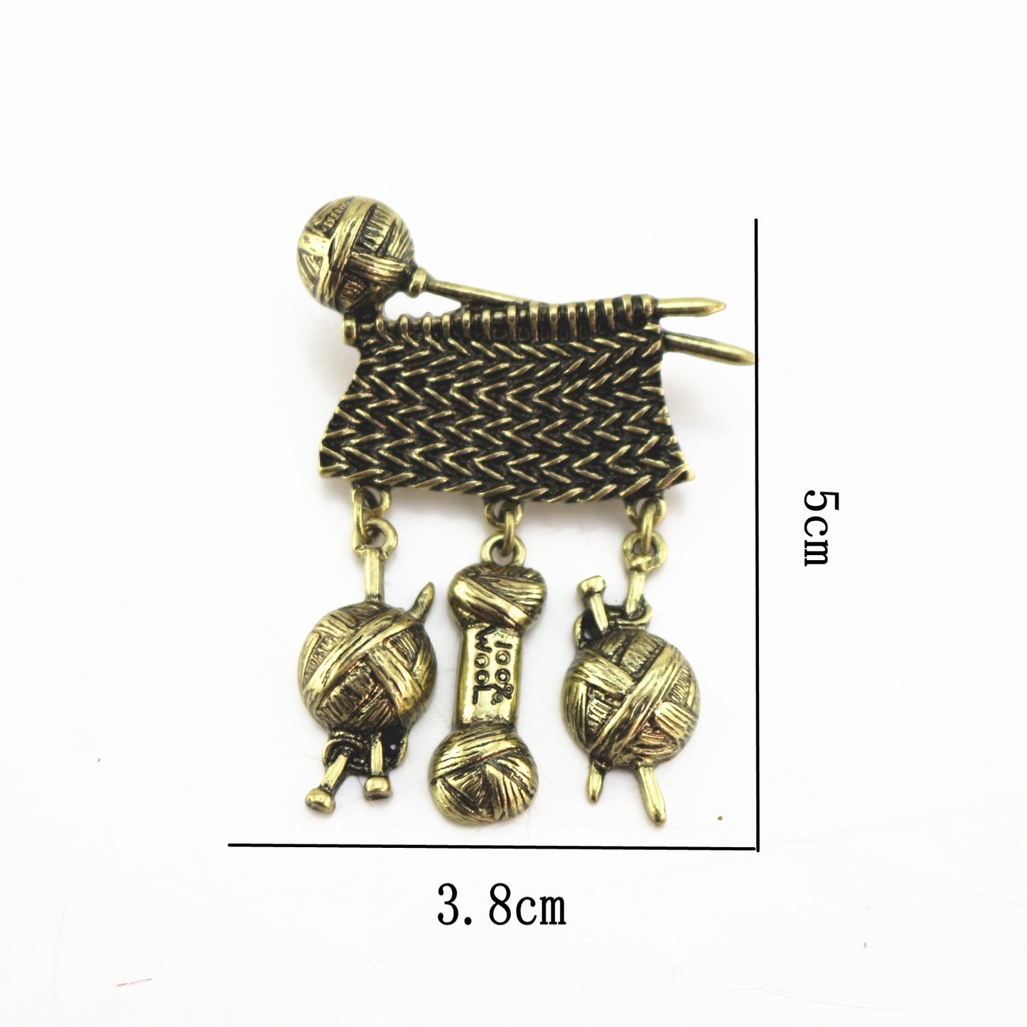 Retro Sweater Fashion Simple Creative Alloy Brooch Accessories