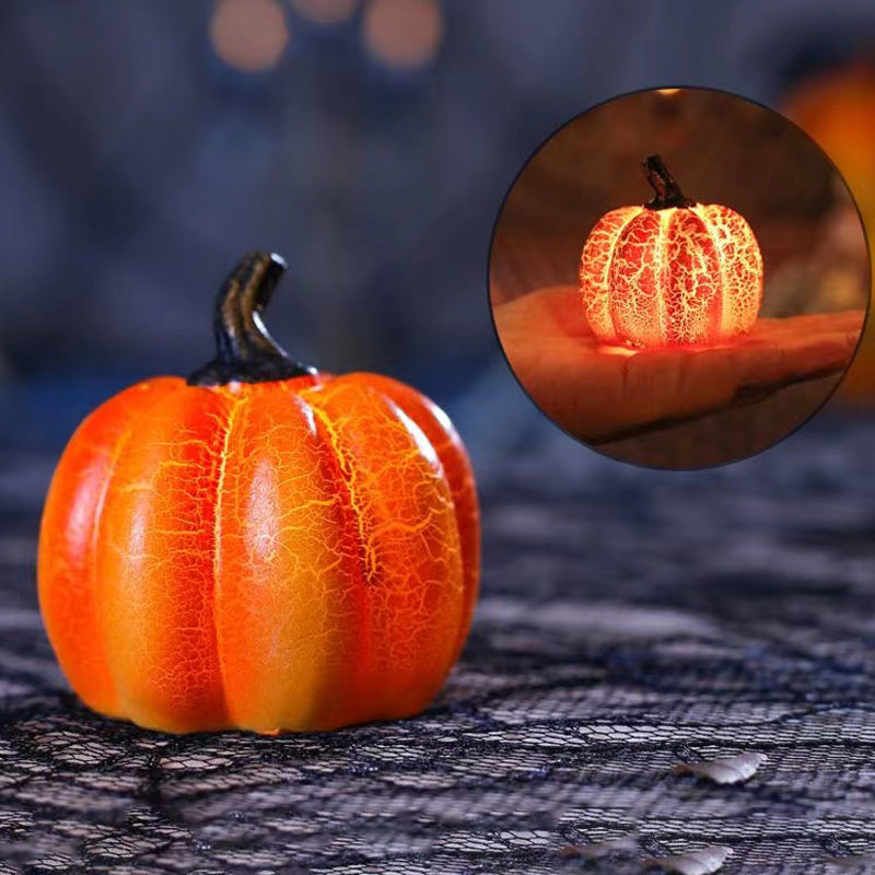 New Halloween Pumpkin Lantern LED Candle Lamp