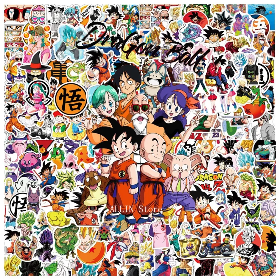 50/100pcs Dragon Ball Stickers