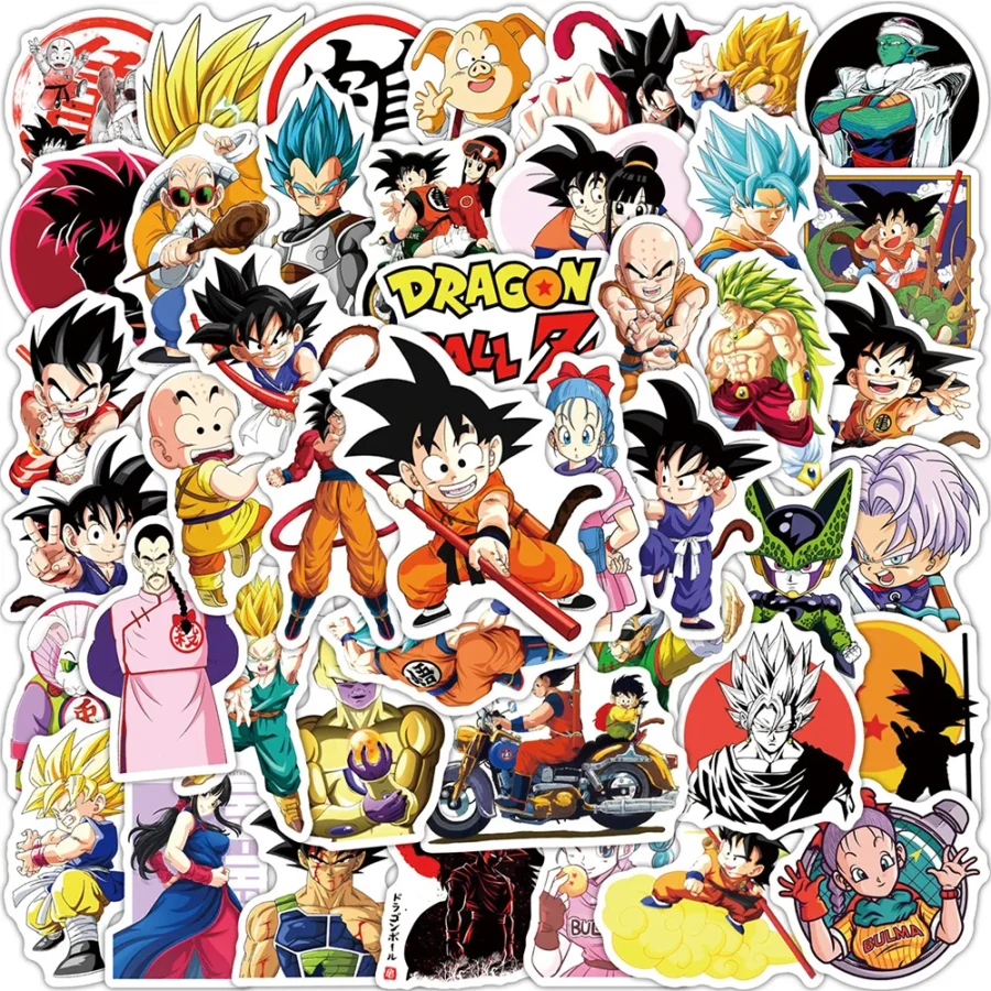 50/100pcs Dragon Ball Stickers 6