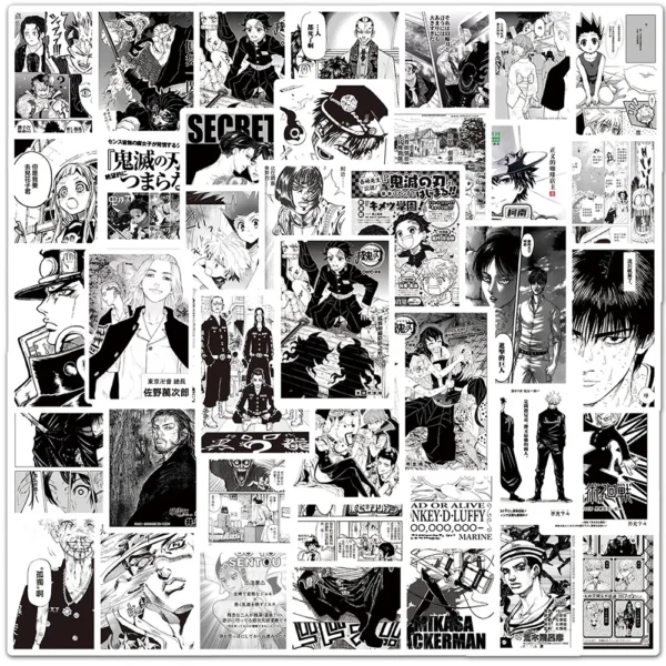 10/30/50/100PCS Mix Anime Stickers Poster 2